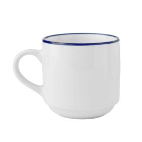 Mainstays Blue Rim Stoneware Mug