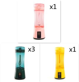 Portable Blender Portable Fruit Electric Juicing Cup Kitchen Gadgets (Option: Set10-USB)