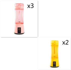 Portable Blender Portable Fruit Electric Juicing Cup Kitchen Gadgets (Option: Set16-USB)