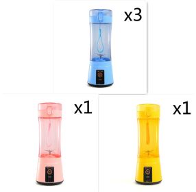 Portable Blender Portable Fruit Electric Juicing Cup Kitchen Gadgets (Option: Set47-USB)